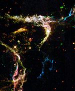 Details of Supernova Remnant Cassiopeia A
