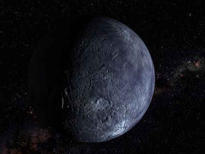 Artist’s View of Kuiper Belt Object “Quaoar”