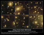 Gravitational Lens Arcs in Galaxy Cluster Abell 1689