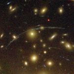 Galaxies Magnified by Galaxy Cluster Abell 1689's "Gravitational Lens"