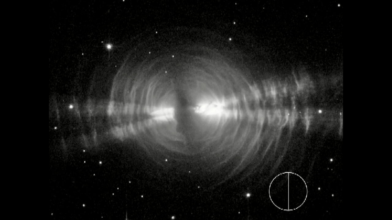 Egg Nebula; Angle of Polarization