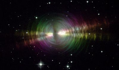 Rainbow Image of the Egg Nebula