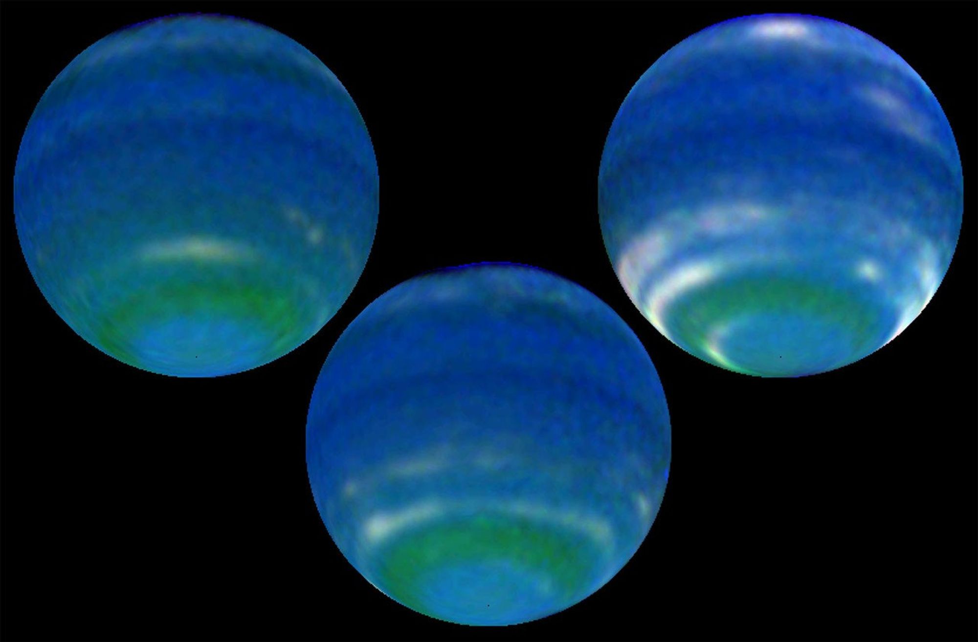 Springtime on Neptune: Increased Brightness Shows Seasonal Change