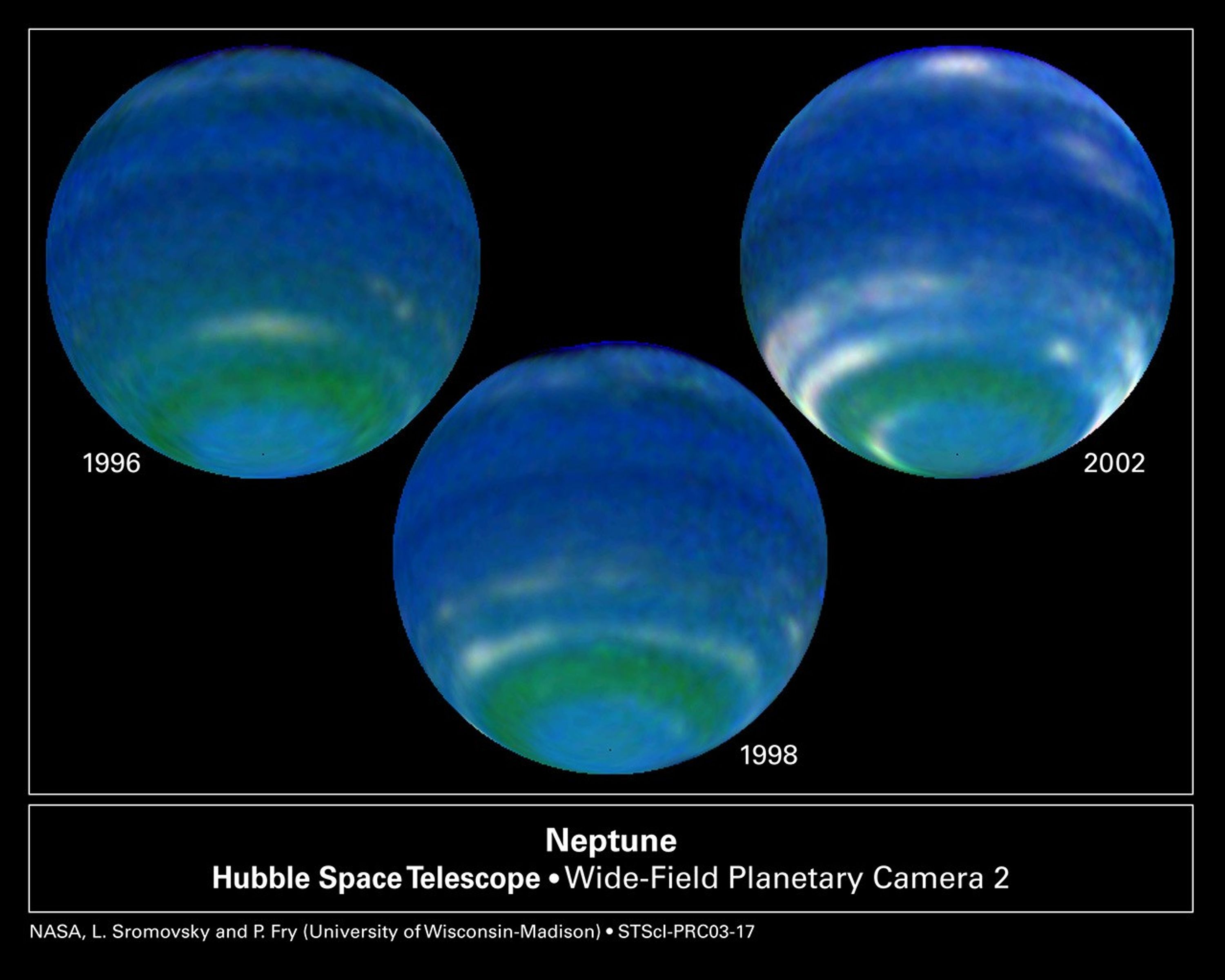 Springtime on Neptune: Increased Brightness Shows Seasonal Change