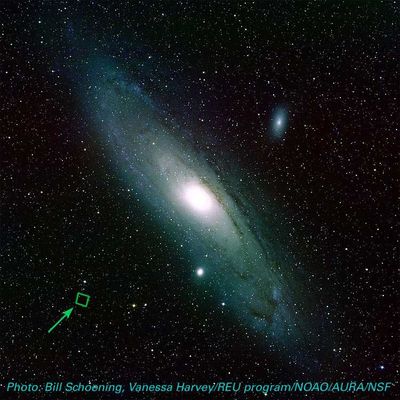 Location of ACS Image in M31
