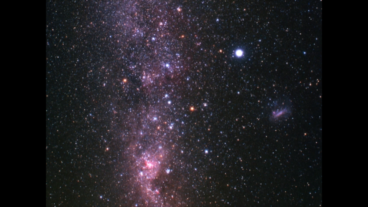 Zoom into ACS Image of the Pencil Nebula