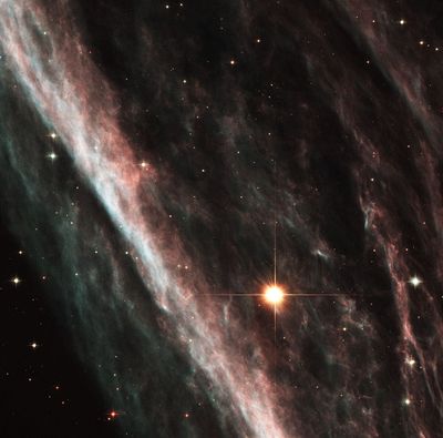 The Pencil Nebula: Remnants of an Exploded Star (NGC 2736)
