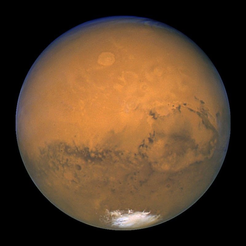 Hubble's Closest View of Mars — August 27, 2003