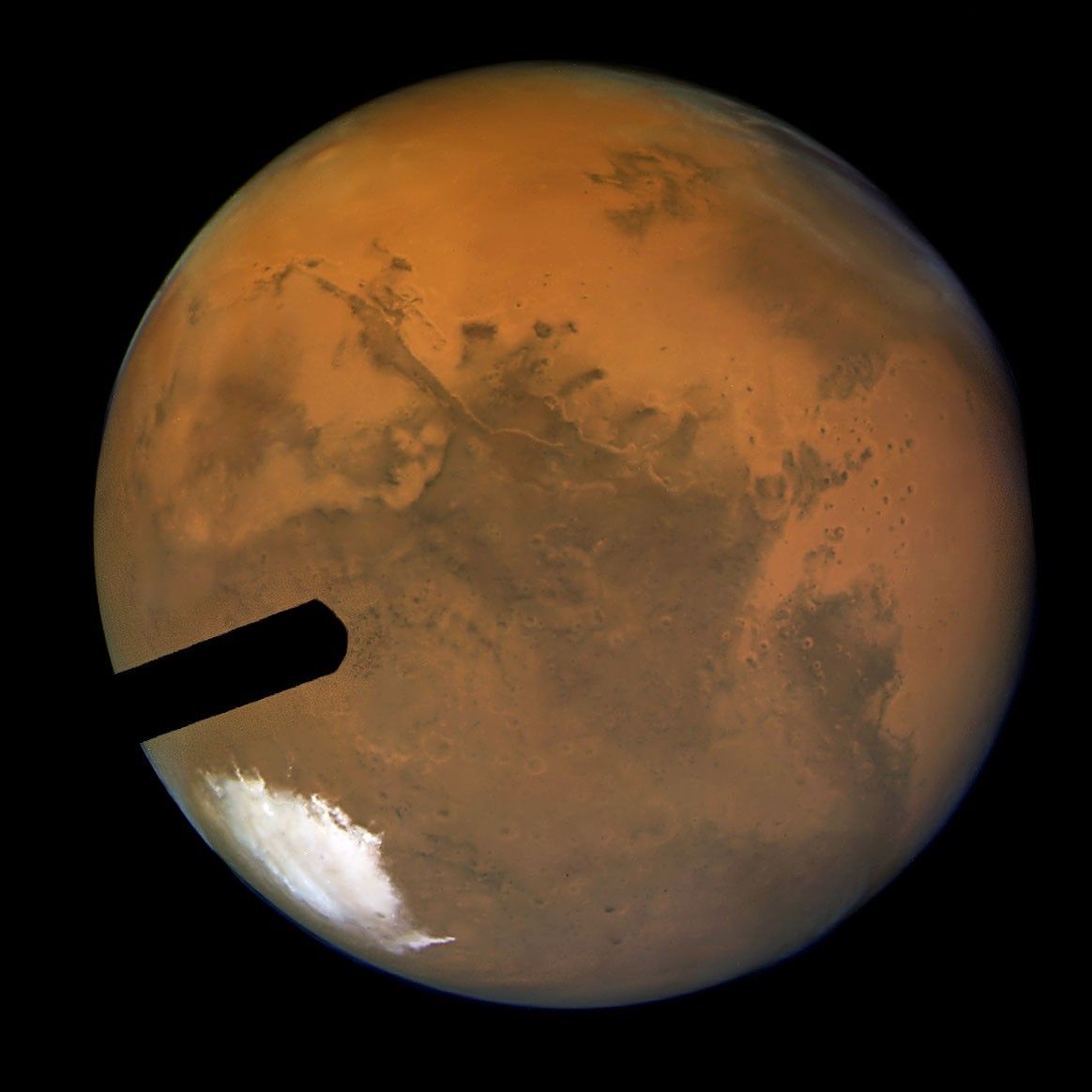 Sharpest Ever Color View of Mars
