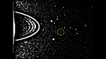 Time-lapse of S/2003 U 2 Orbiting Uranus