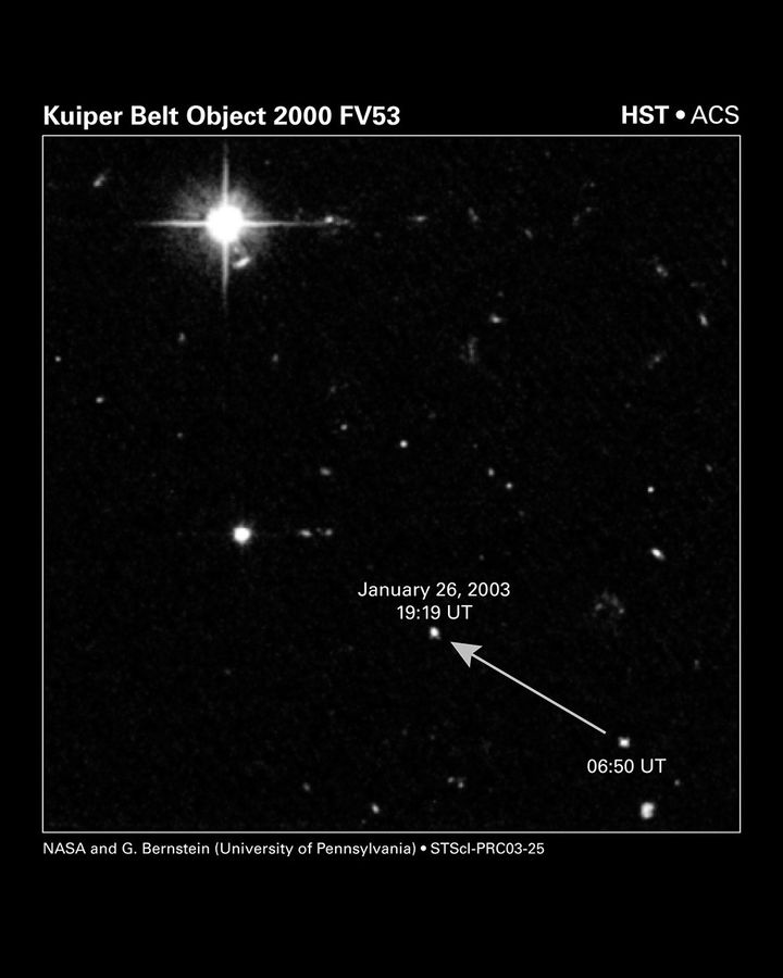 Kuiper Belt Object 2000 FV53
