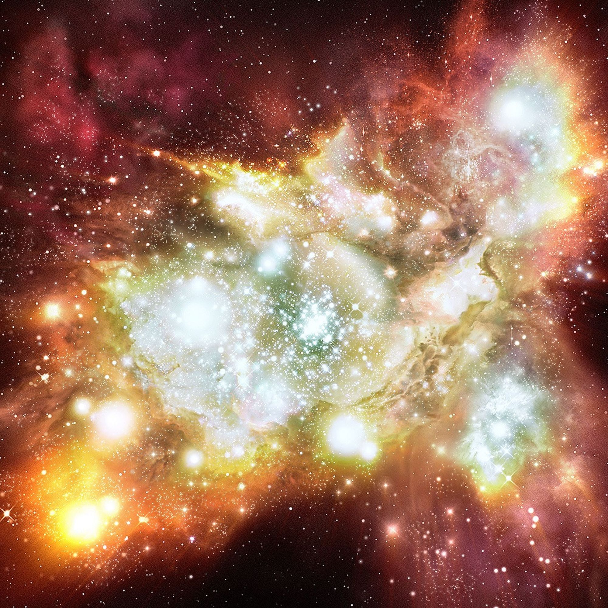Super-Sized Star-Birth Region in Early Universe