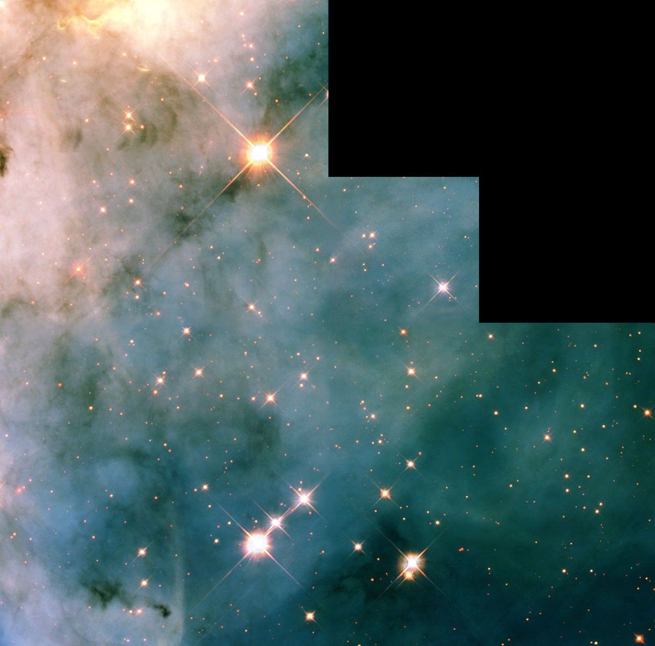 Mosaic of Carina Nebula Region