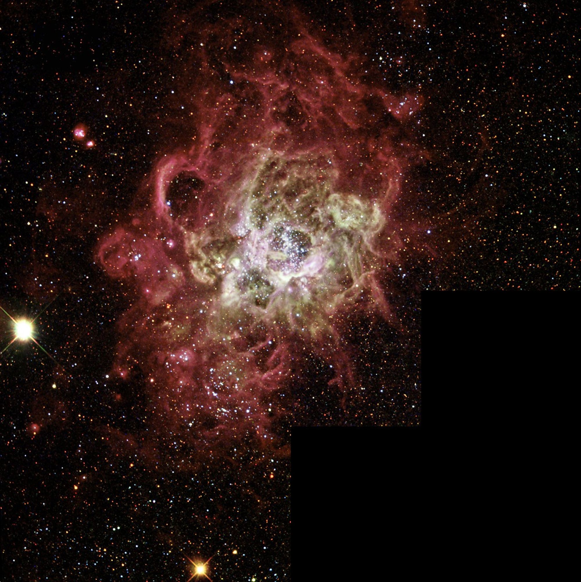 WFPC2 Mosaic of NGC 604 in M33