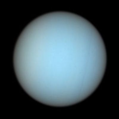 Uranus in Natural Colors