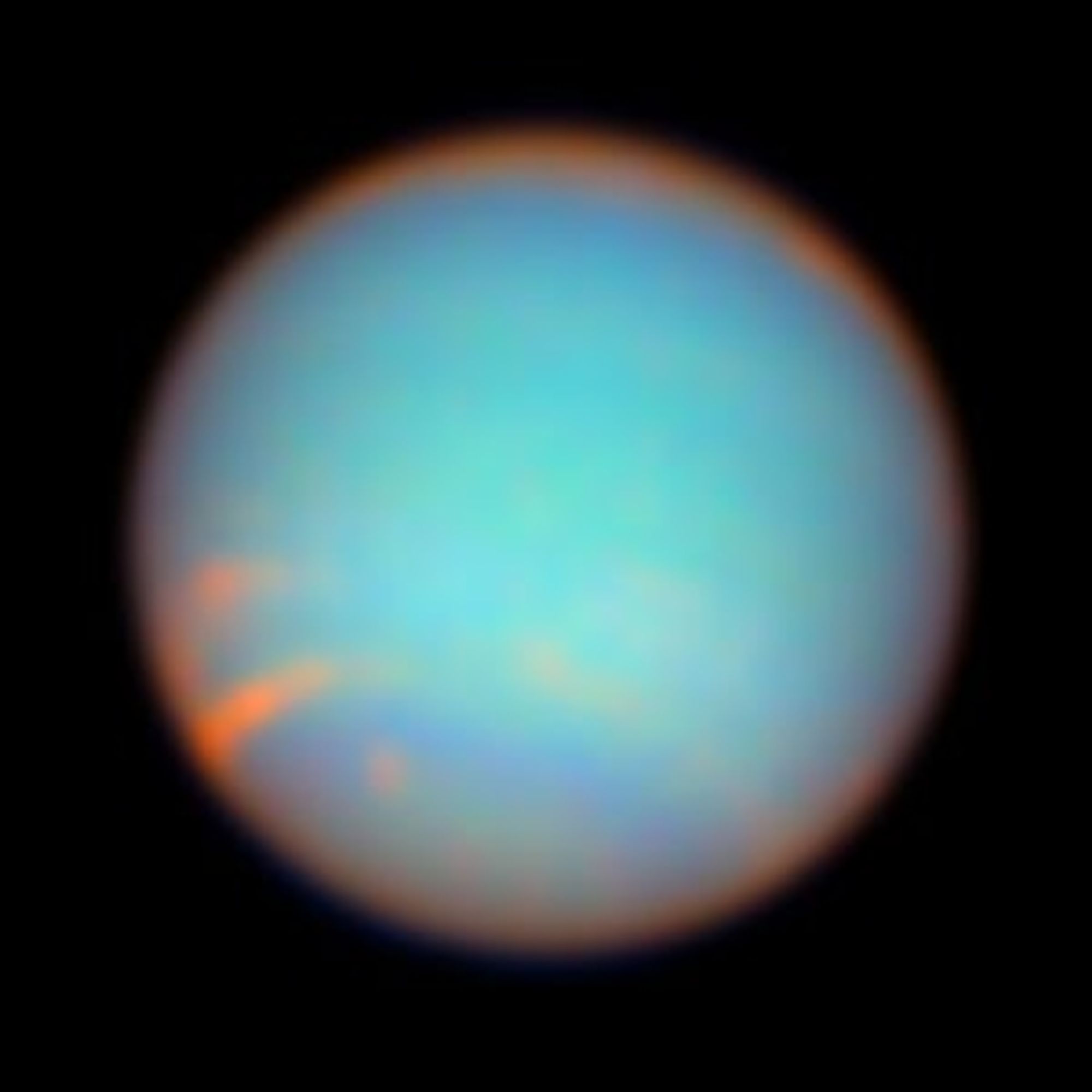 Neptune as Seen with Color Filters