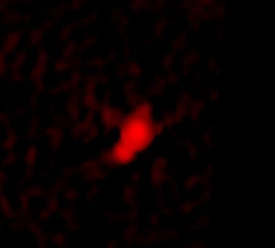Galaxy C153 in Cluster Abell 2125 in Radio (VLA)