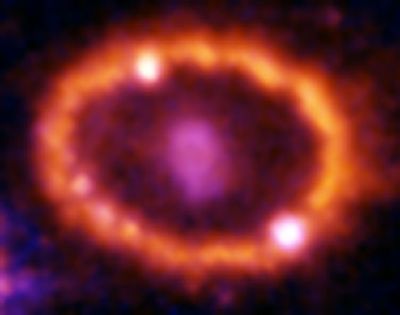 Ring Around Supernova SN1987A – November 14, 2000