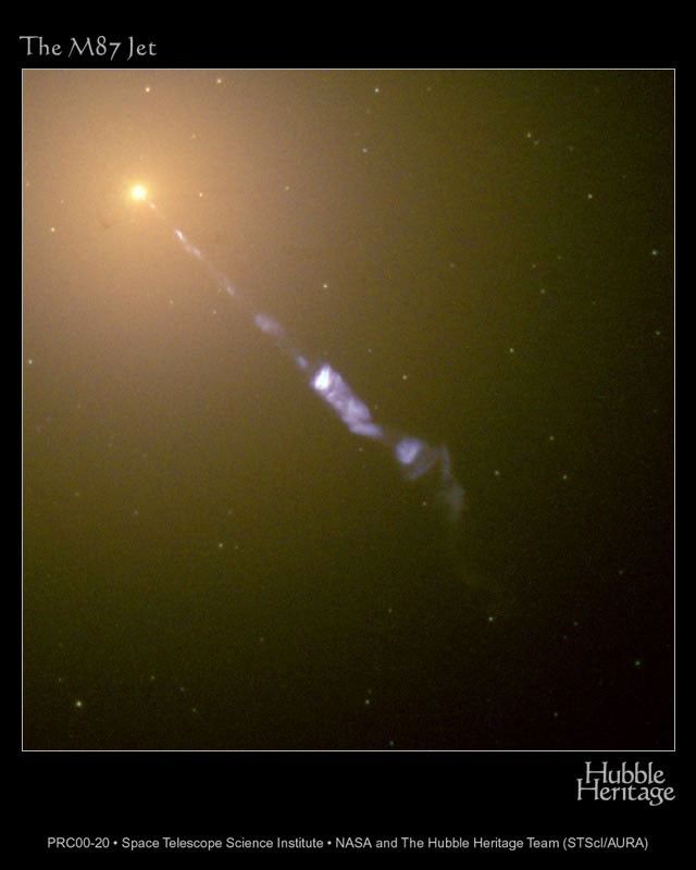 A Cosmic Searchlight