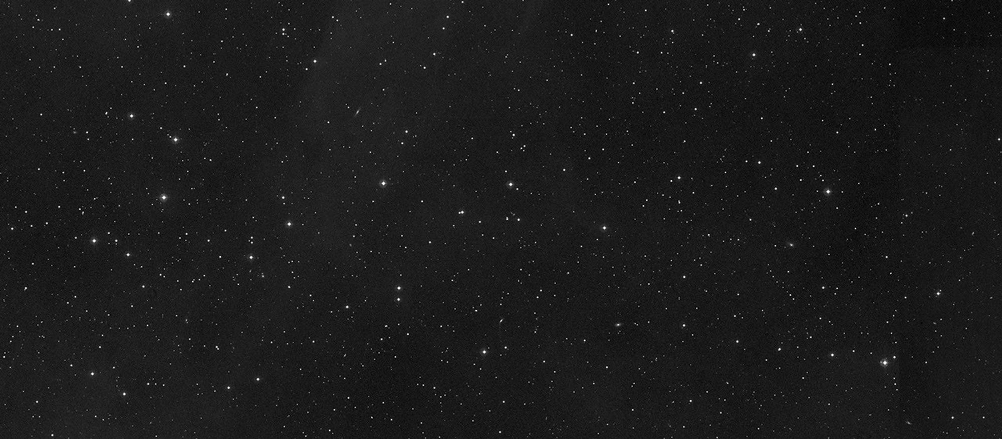 Plot of Planetoid Sedna's Apparent Motion through Space from 2003 to 2005