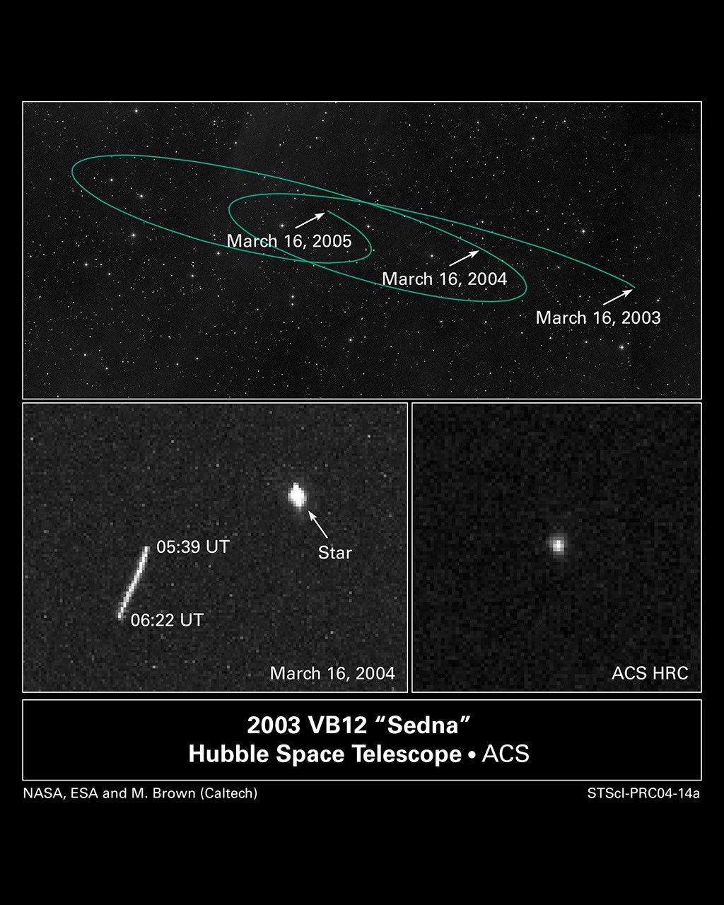 Sedna Mystery Deepens as Hubble Offers Best Look at Farthest Planetoid