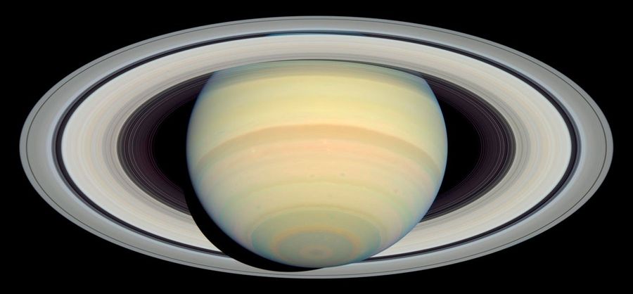 Saturn Prior to Cassini Probe's Arrival