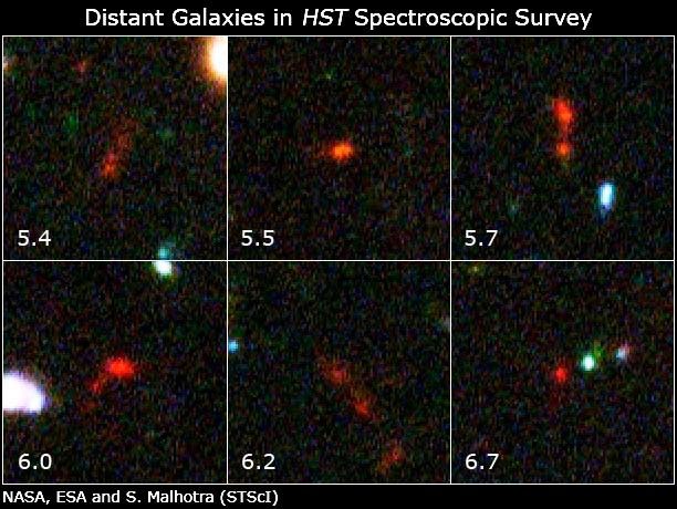 Hubble Takes Faintest Spectroscopic Survey of Distant Galaxies