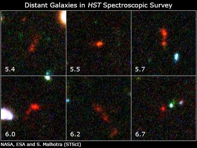 Hubble Takes Faintest Spectroscopic Survey of Distant Galaxies
