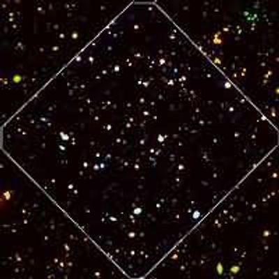 HUDF: If Human Eyes Could See in the Way that Spitzer Can See