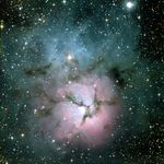 NOAO Image of Trifid Nebula