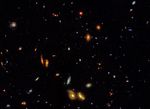 Sample Frame from IMAX Film "Hubble: Galaxies Across Space and Time"