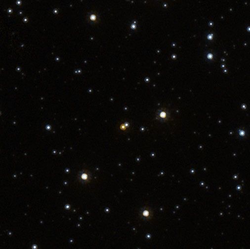 Astronomers Use Image to Measure Star's Mass
