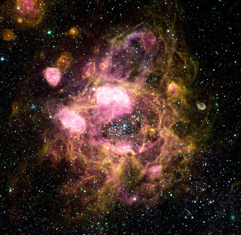 Ground-Based Image of LMC N11