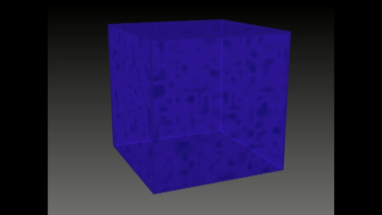 3-D Illustration: Cosmological Reionization Process