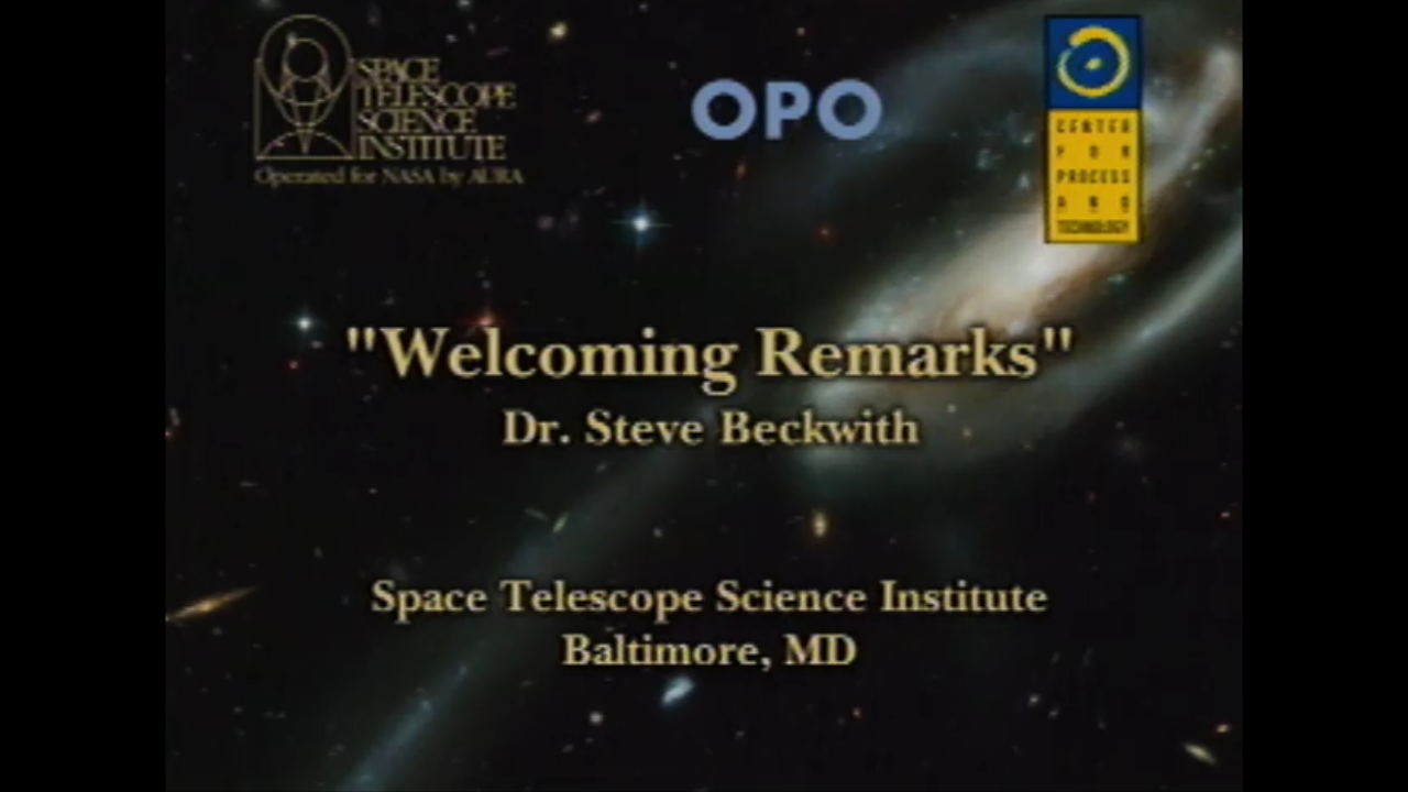 STScI Science Writers' Workshop (Webcast)