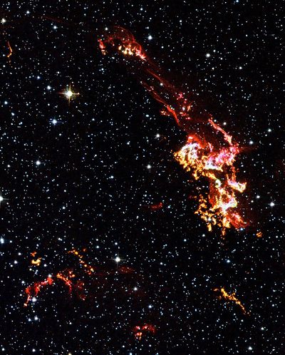 Close-Up Visible Light Image of Kepler’s Supernova Remnant