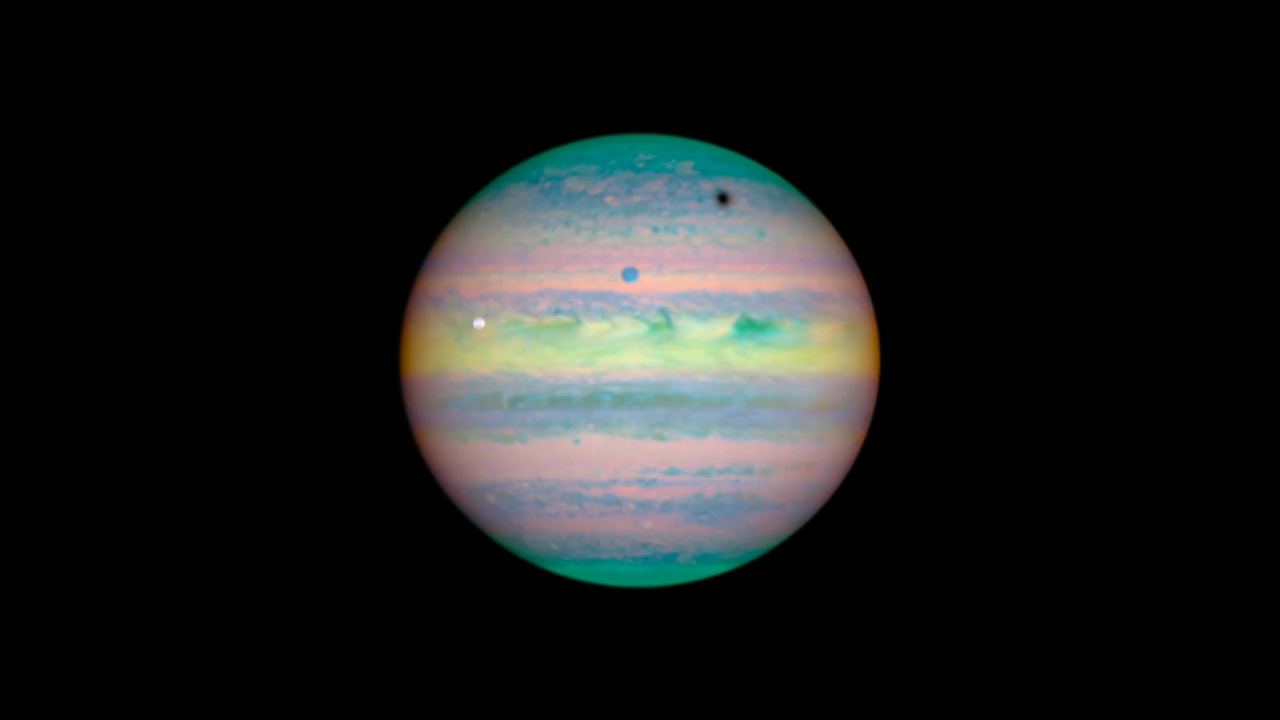 Motion of Satellites and Shadows Across Jupiter