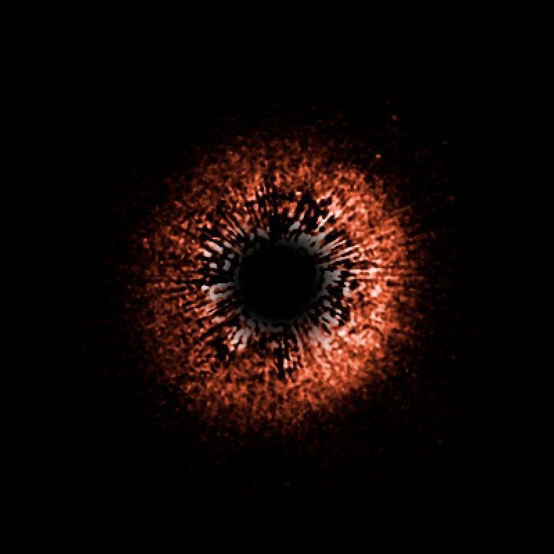 Planetary Debris Disk Encircling Yellow Dwarf Star HD 107146