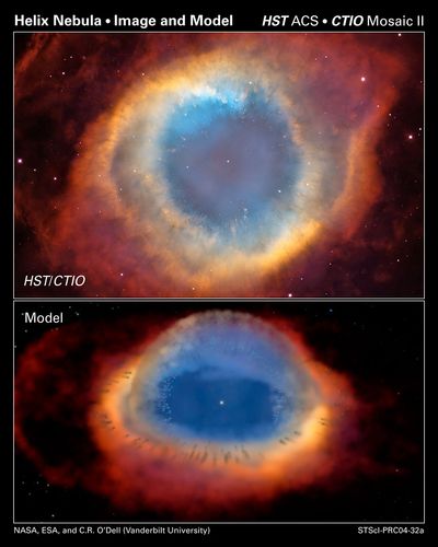 Two Views of a Nebula