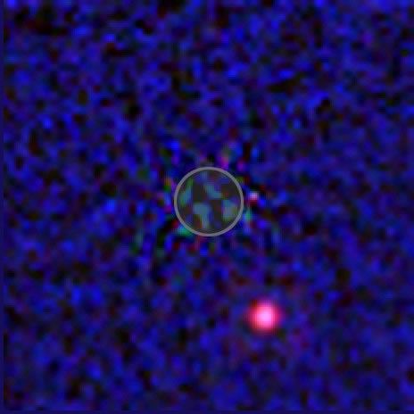 Hubble Infrared View of Extrasolar Planet Candidate