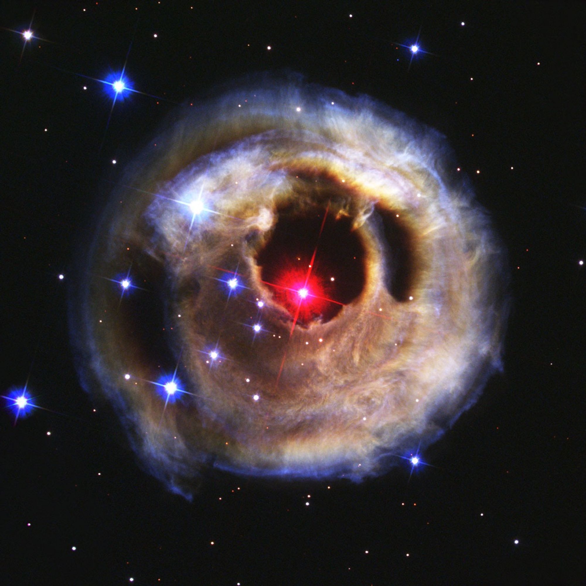 Light Echoes From Red Supergiant Star V838 Monocerotis - September 2002