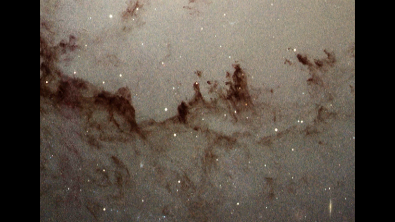 Hubble Spies Cosmic Dust Bunnies