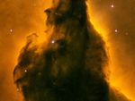 Eagle Nebula (M16) Pillar Detail: Portion of Base
