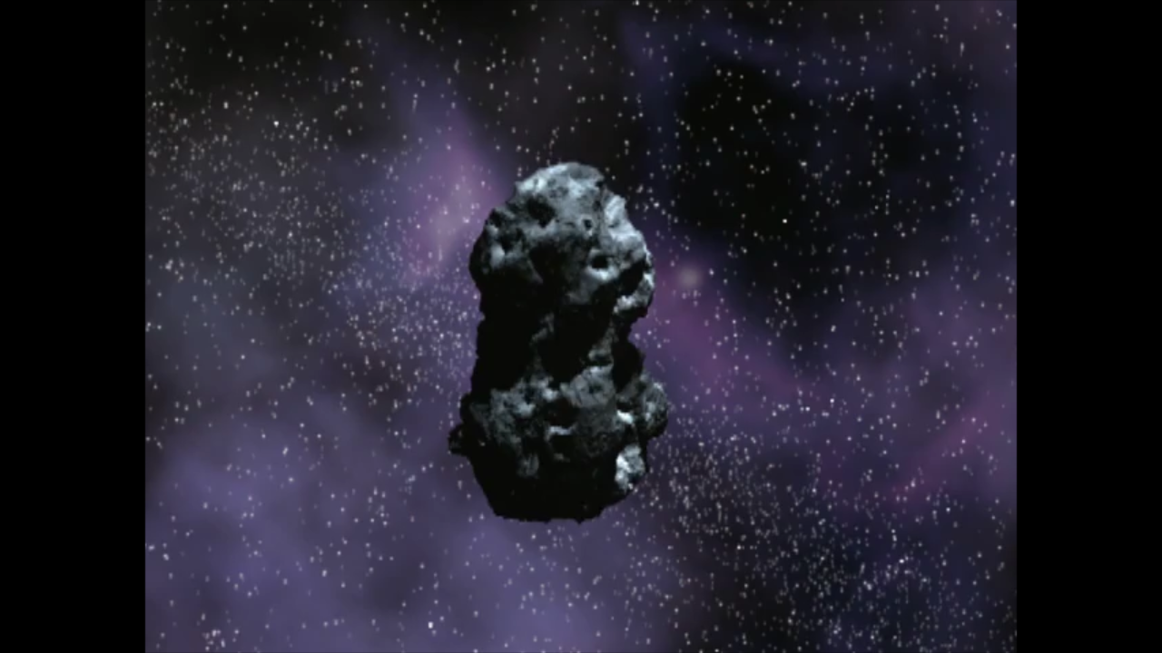 Space Eyes See Comet Tempel 1 (Animated Artist's Concept)