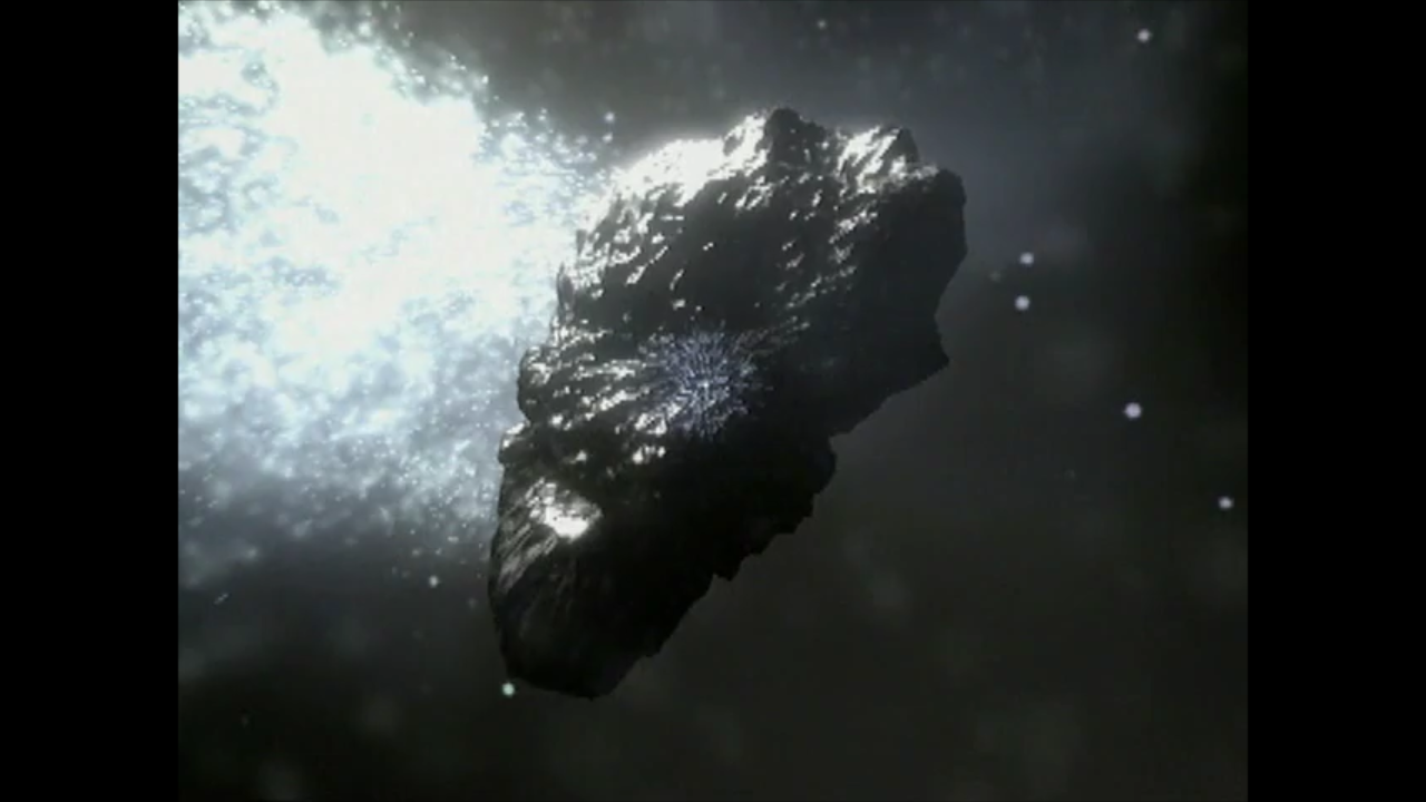 Comet Animation with Dust Jets