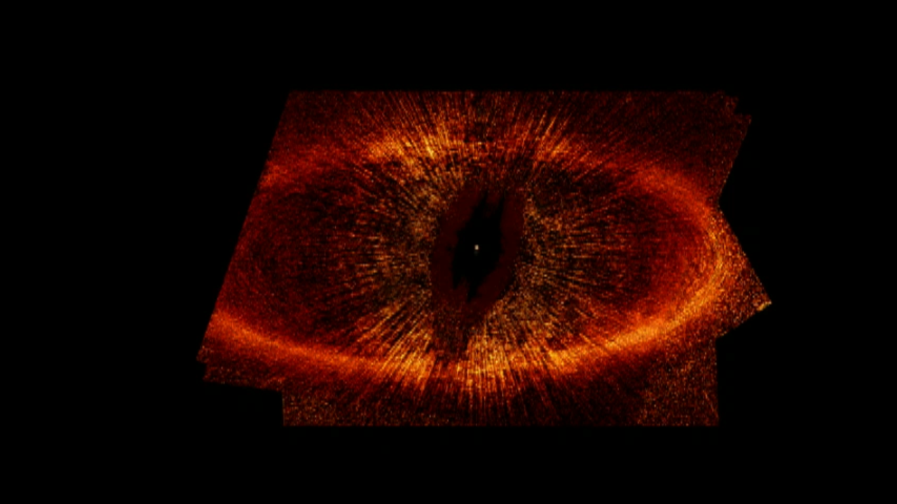 Fomalhaut Debris Ring (Annotated)