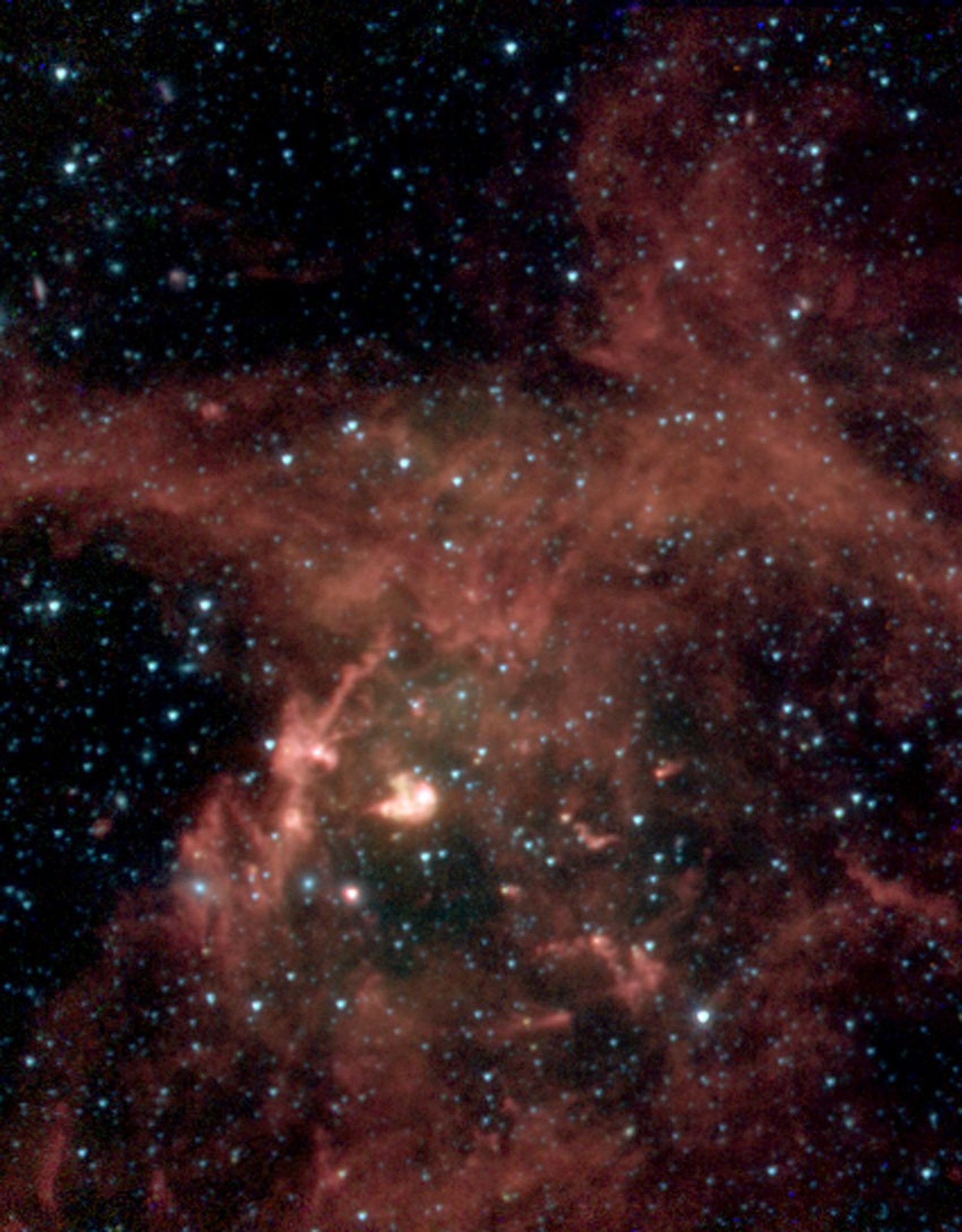 Spitzer Image of N 63A