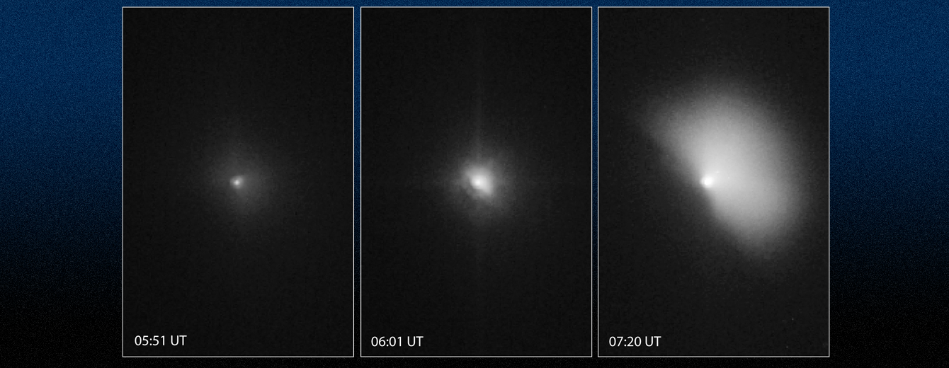 Hubble Captures Deep Impact's Collision with Comet