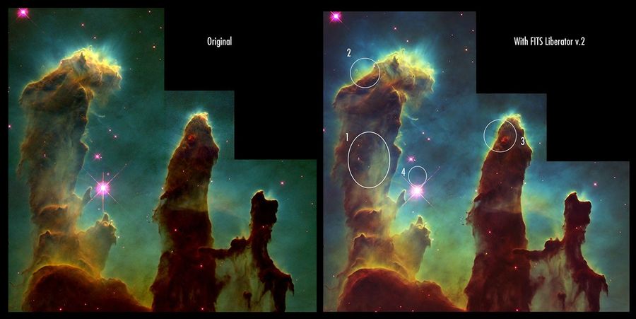 Make Your Own Eagle Nebula "Pillars of Creation"