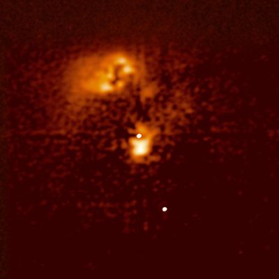 Looking ‘Underneath’ Quasar HE0450-2958